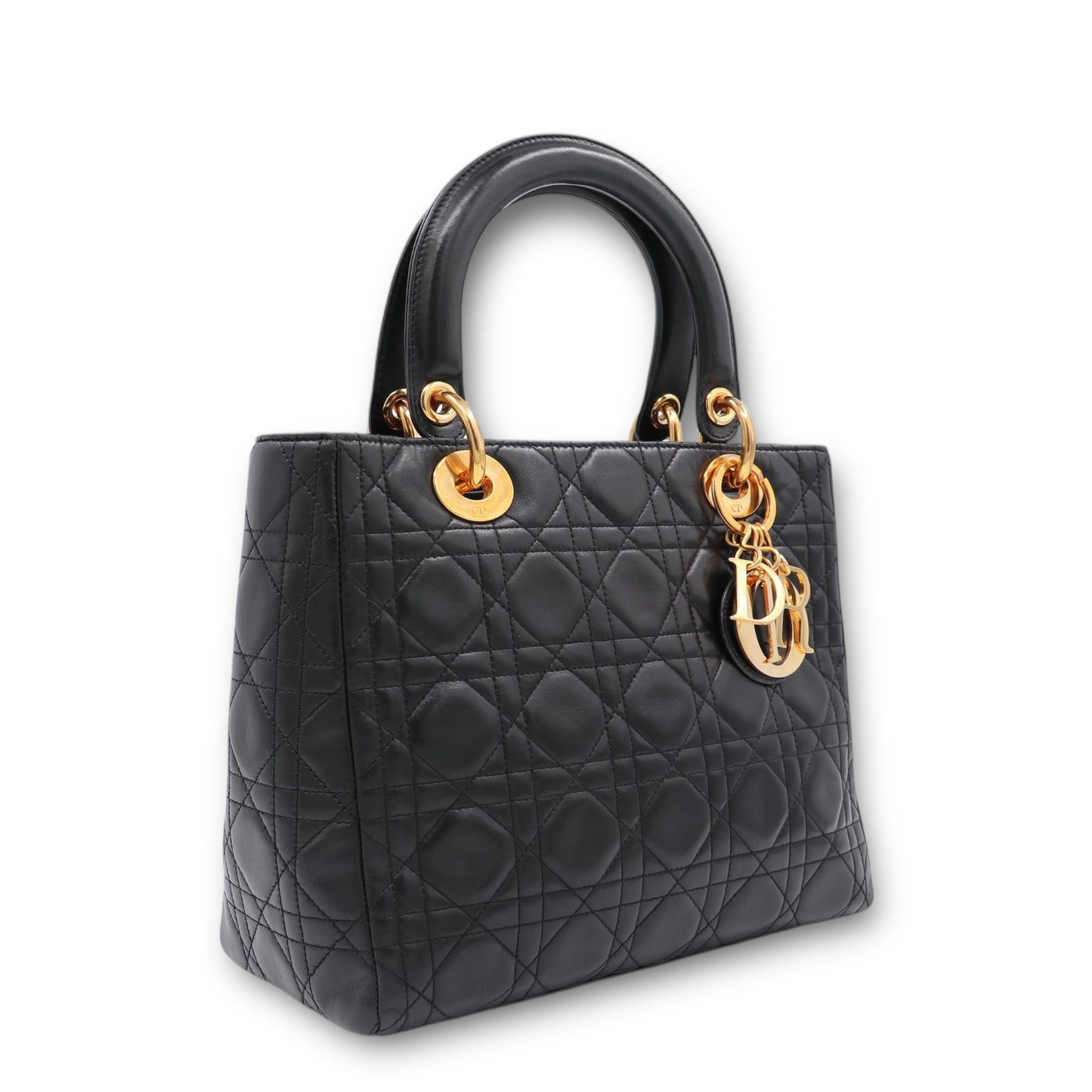 Dior Medium Lady Dior schwarz