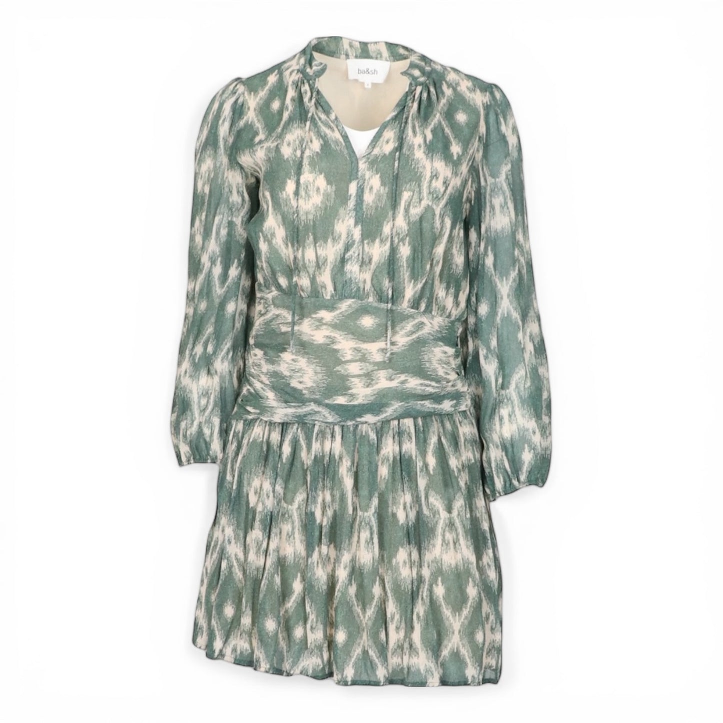 Ba&sh Kleid khaki/beige Gr. 2 (36)