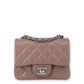 Chanel Timeless mini square taupe