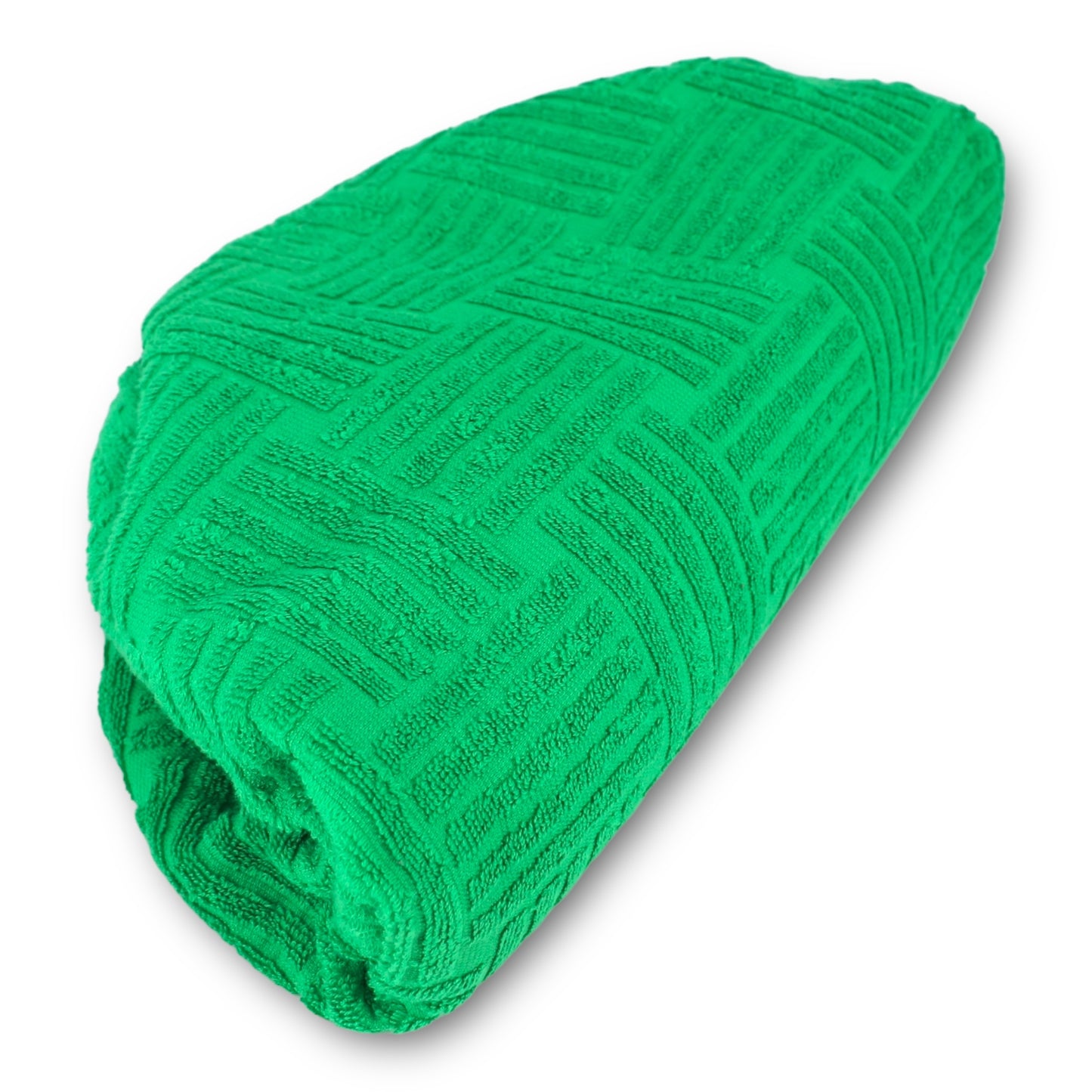 Bottega Veneta Pouch Intreccio Terry  "Grass"