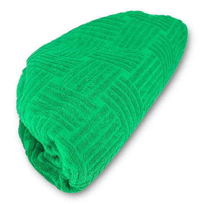 Bottega Veneta Pouch Intreccio Terry  "Grass"