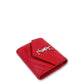 SAINT LAURENT Cassandre trifold Portemonnaie rot