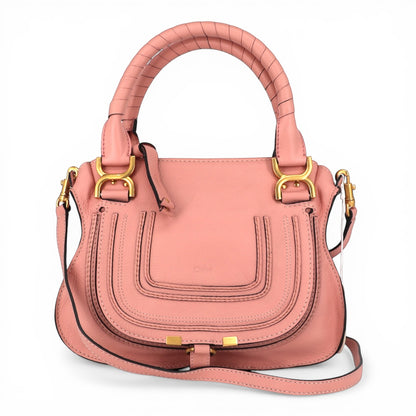 Chloé Marcie small Fallow pink