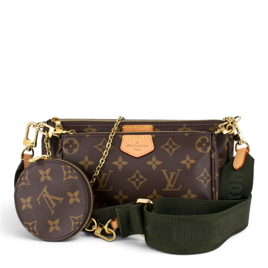 Louis Vuitton Multi-Pochette Monogram khaki