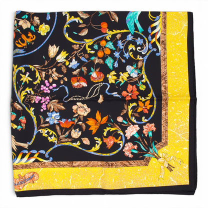Hermès Carré "Pierres d'Orient et d'Occident" schwarz