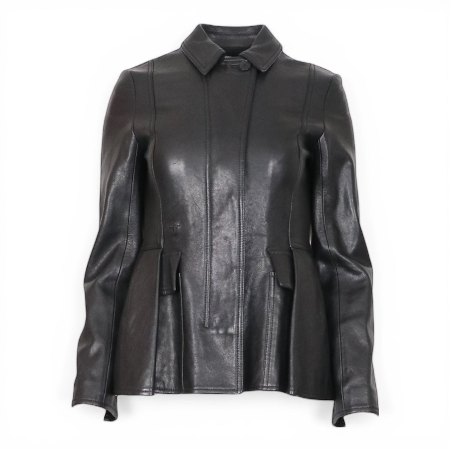 Dior Lederjacke schwarz FR 38 DE 36