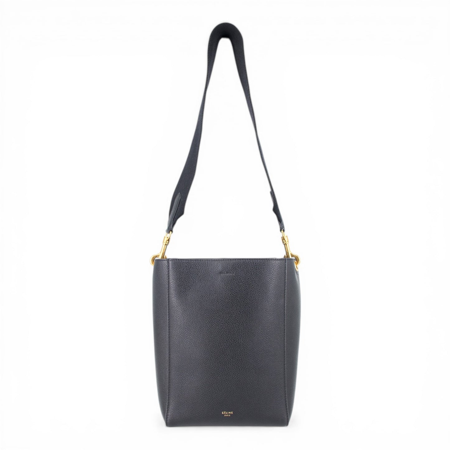 Céline Sangle bucket small schwarz