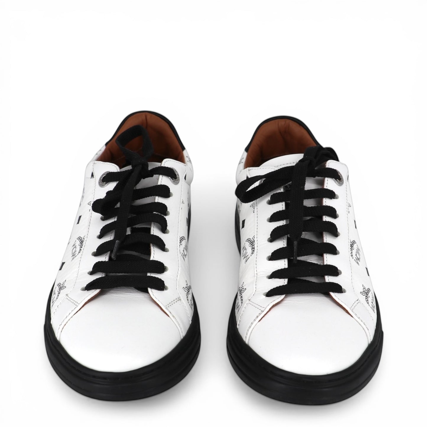 MCM Sneaker Visetos weiss Gr. 37