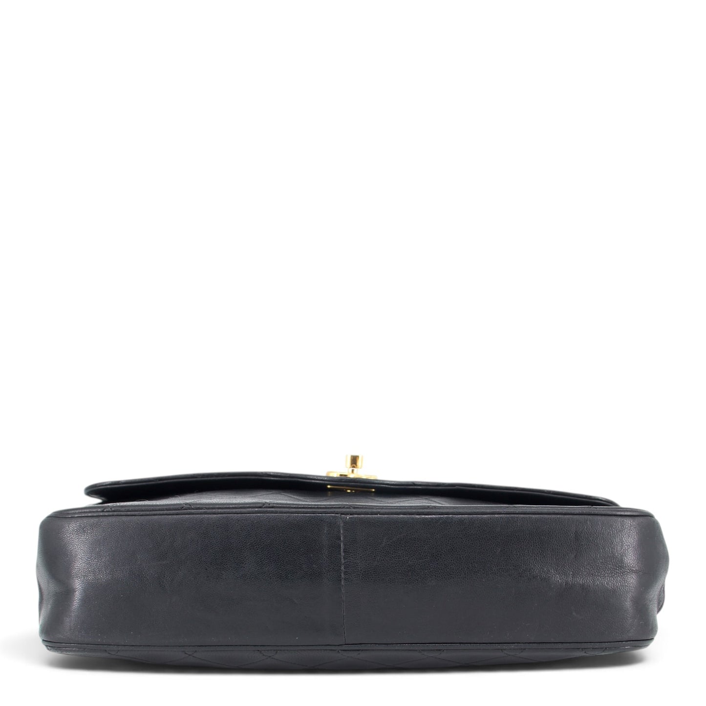 Chanel Matelassé Lammleder schwarz