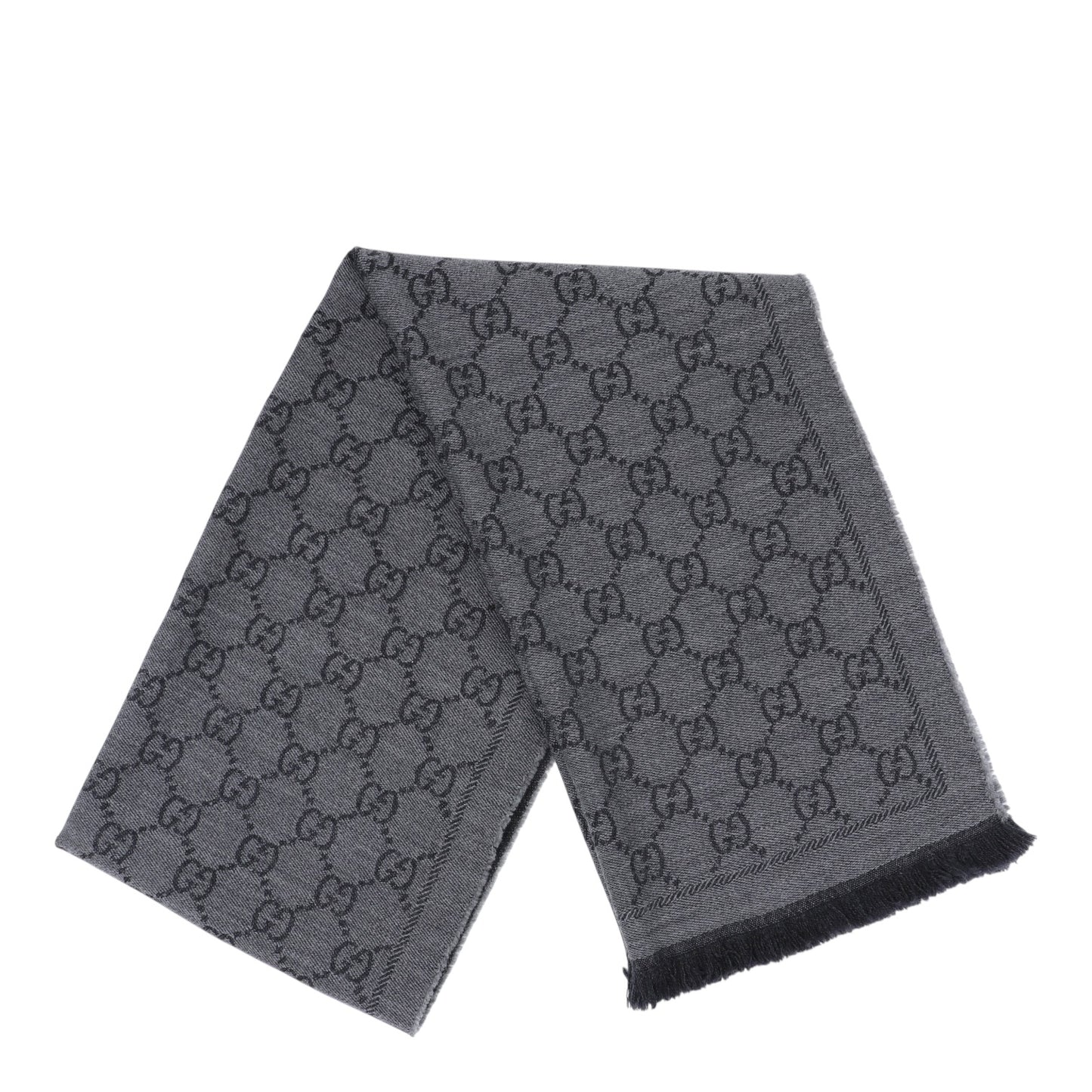 Gucci Schal GG grau reversible