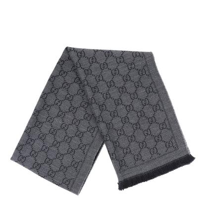 Gucci Schal GG grau reversible