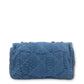 Chanel Ultra Stitch Flap Python blau