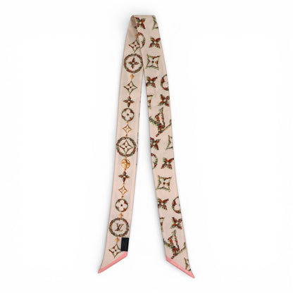 Louis Vuitton Bandeau "Monogram Flowers BB" rosa