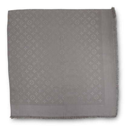 Louis Vuitton Monogram Schal grau