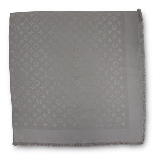 Louis Vuitton Monogram Schal grau