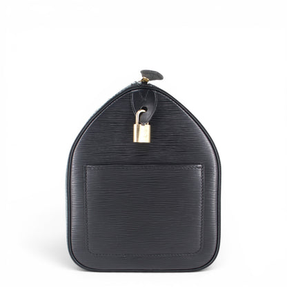 Louis Vuitton Speedy 30 Epi Schwarz