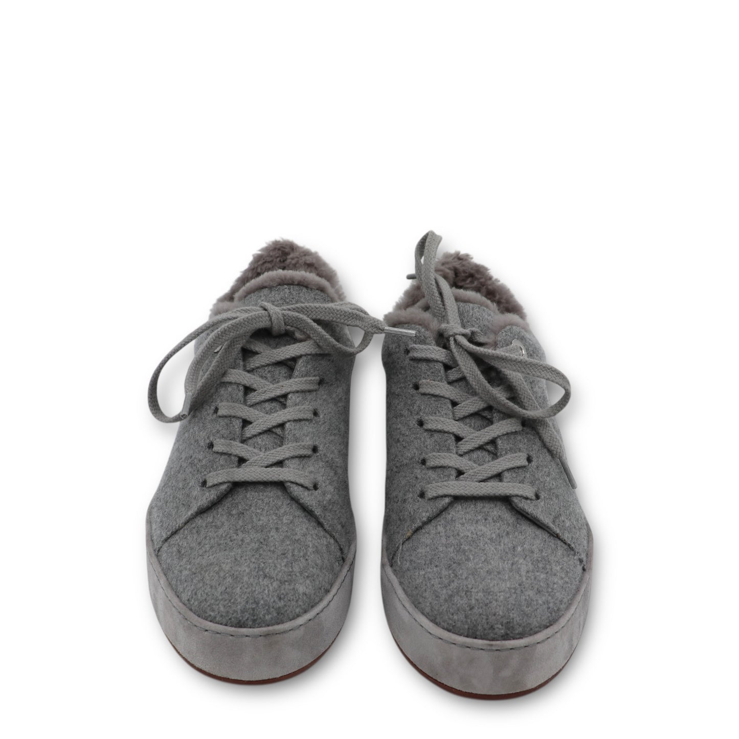 Loro Piana Nuages Cashmere Sneaker grau Gr. 38
