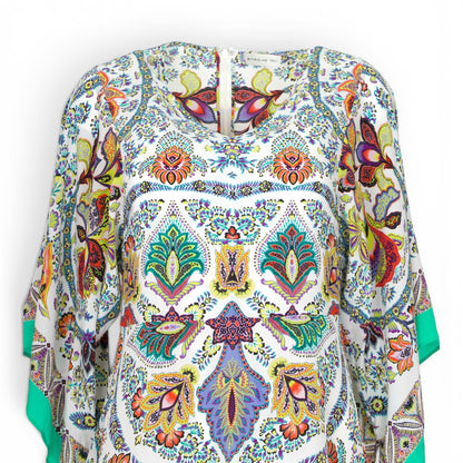 Etro Bluse weiss gemustert IT 40 DE 36