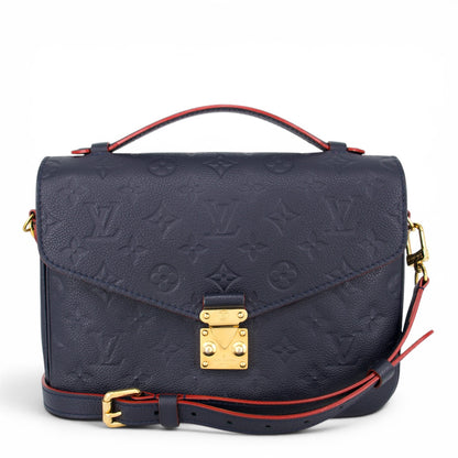 Louis Vuitton Pochette Métis empreinte blau