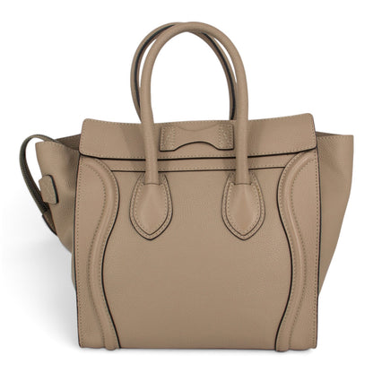 Céline Micro Luggage beige