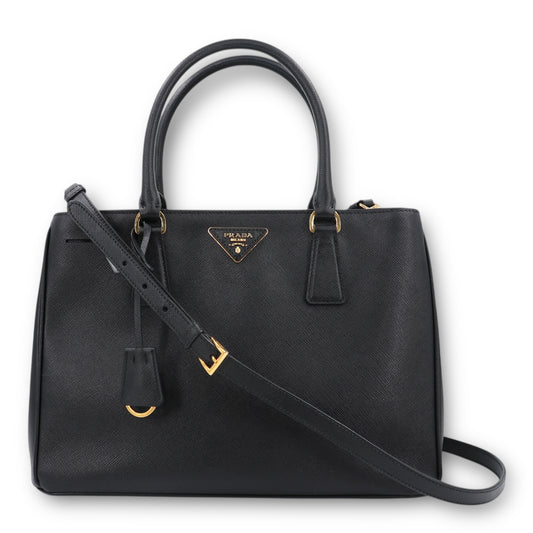 Prada Galleria large two-way schwarz