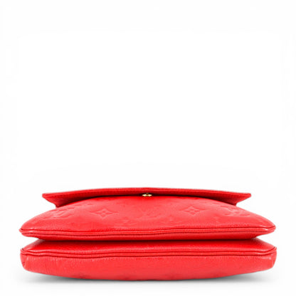 Louis Vuitton Twice empreinte rot