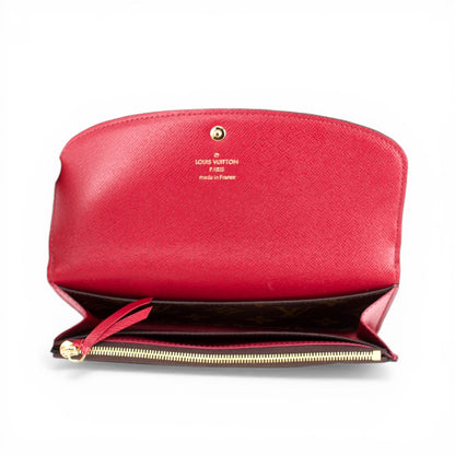 Louis Vuitton Emilie Monogram Fuchsia