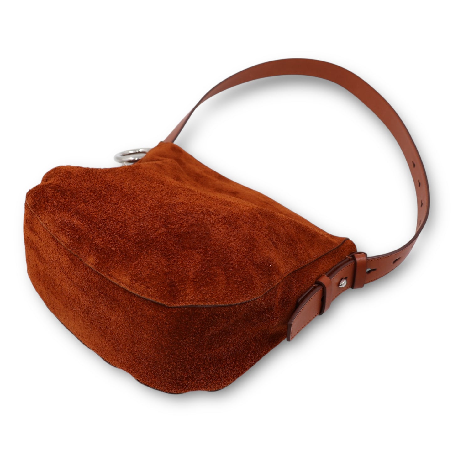 Burberry Small Knight bag Wildleder cognac