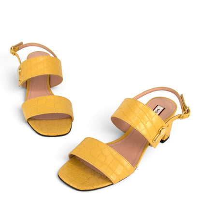 Bally Cellesse Sandalen gelb Gr. 37.5