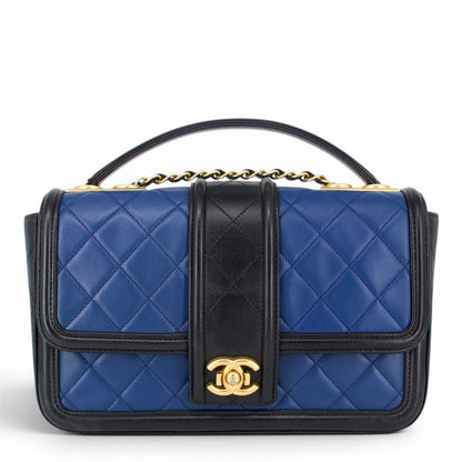 Chanel Tasche schwarz/blau