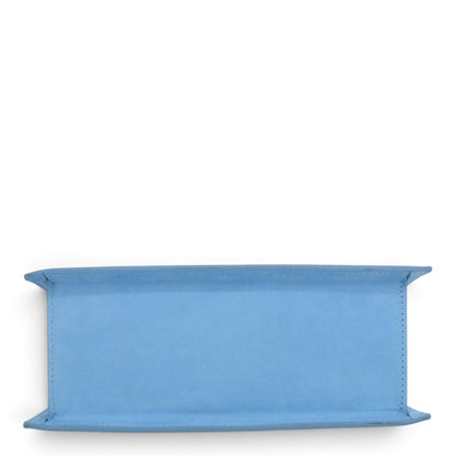 Jacquemus Le grand Chiquito Wildleder hellblau