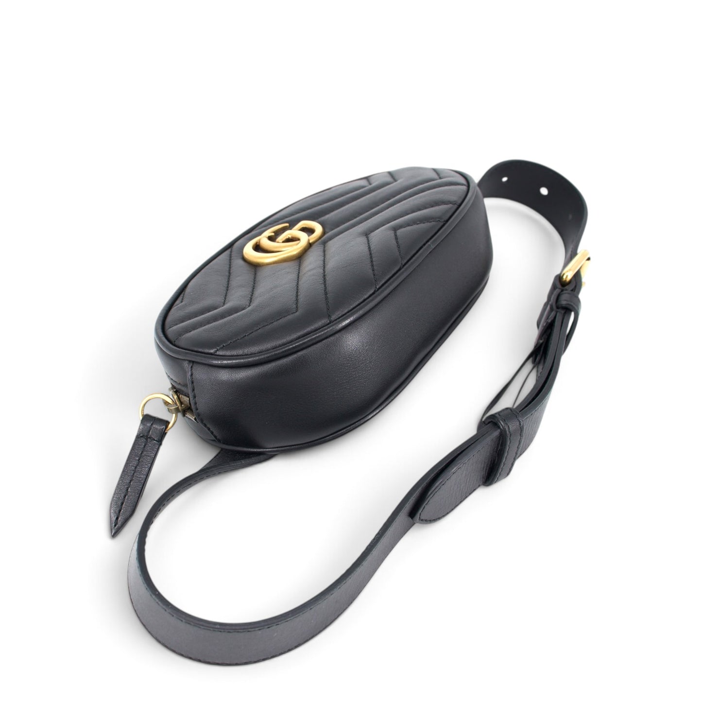 Gucci GG Marmont Gürteltasche schwarz