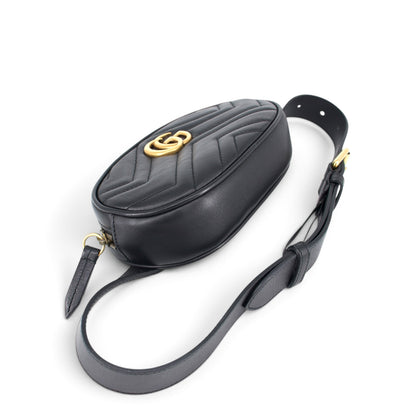 Gucci GG Marmont Gürteltasche schwarz