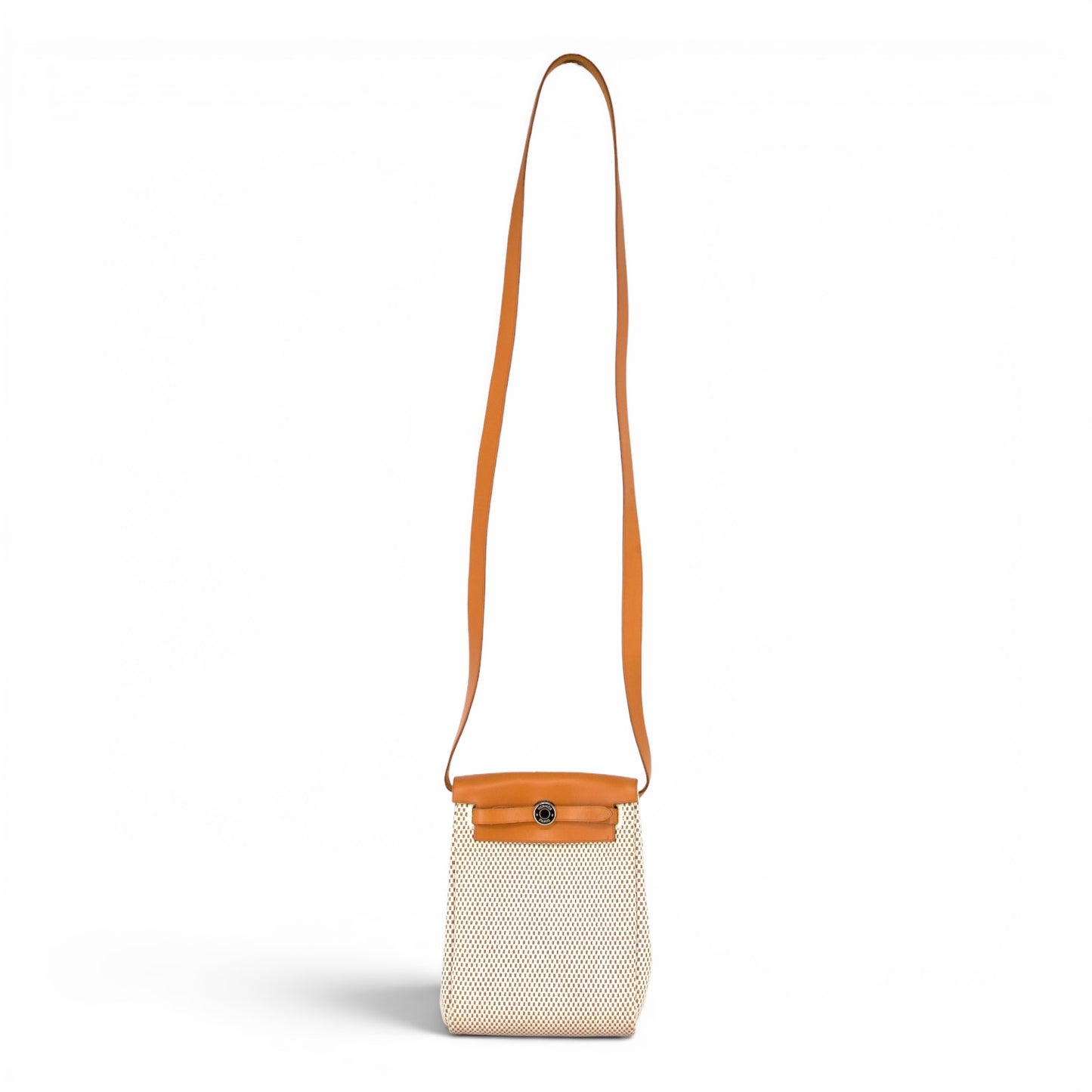 Hermès Herbag TPM crème/naturel