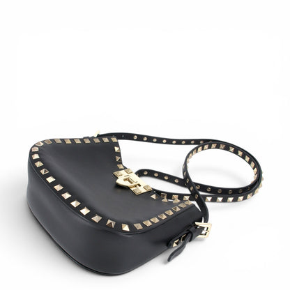 Valentino Rockstud Umhängetasche schwarz