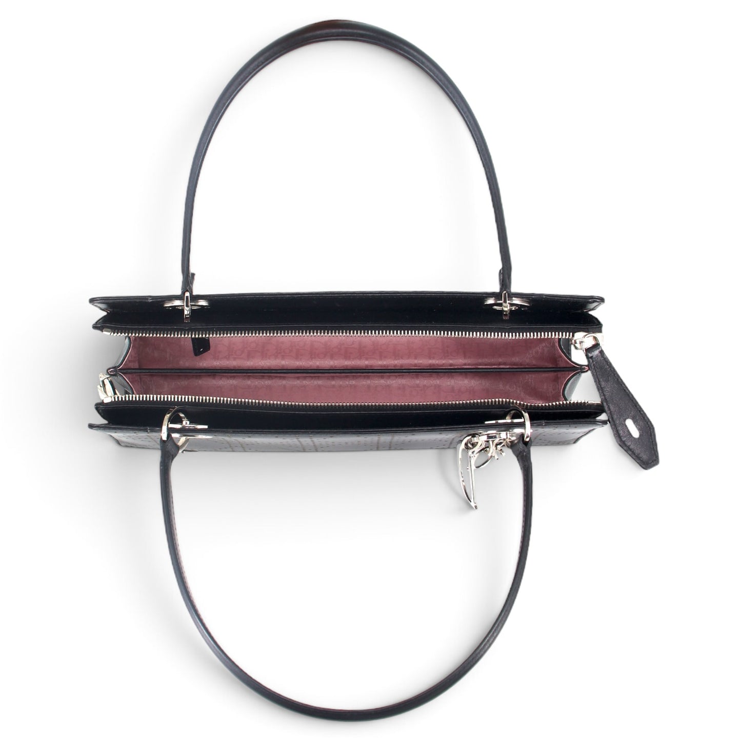 Dior East West Cannage Schultertasche schwarz