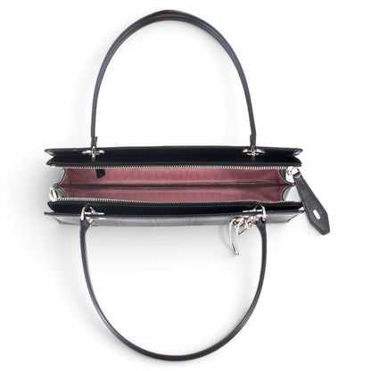 Dior East West Cannage Schultertasche schwarz