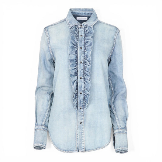 Saint Laurent Jeanshemd Gr. M