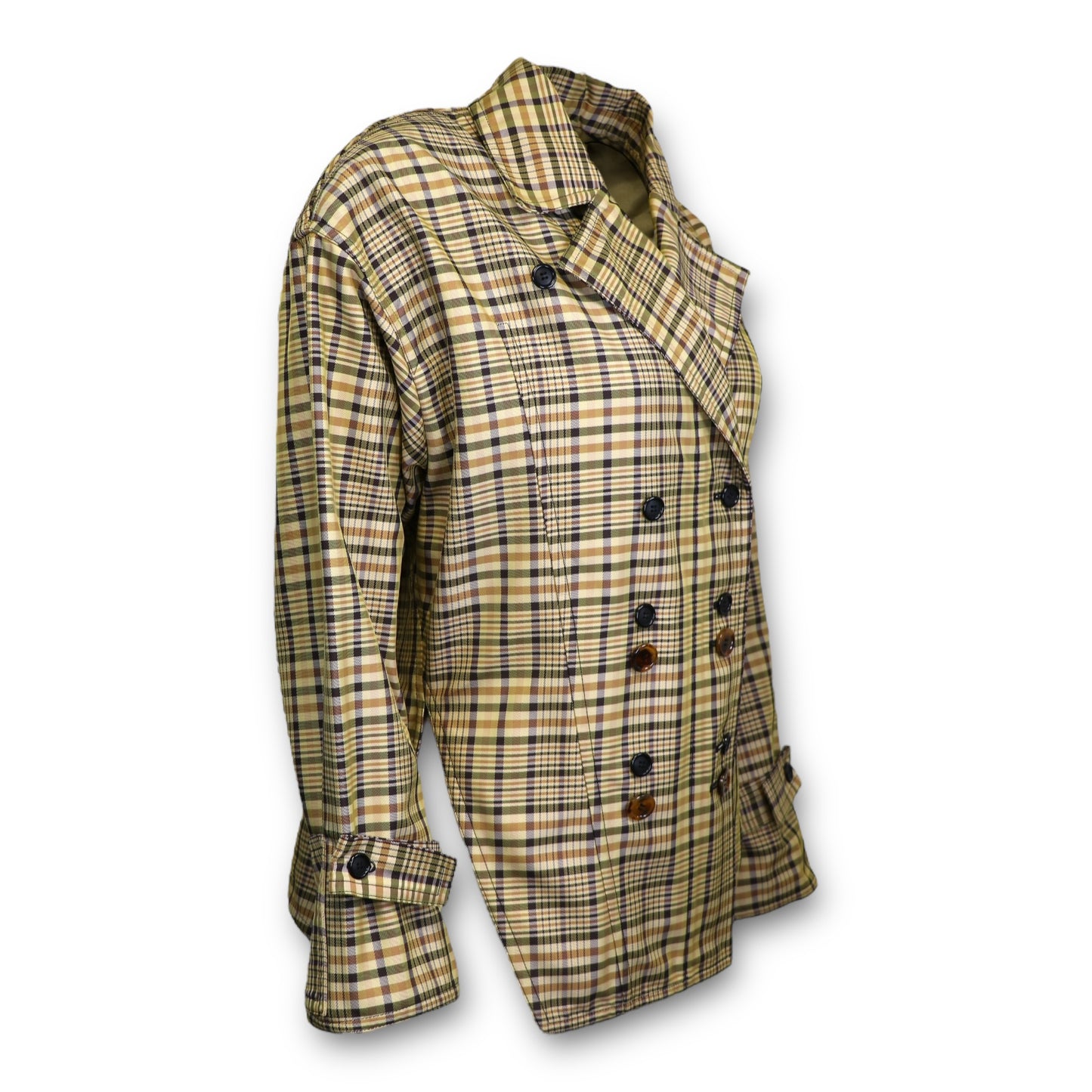 Céline Jacke braun kariert Gr. 40