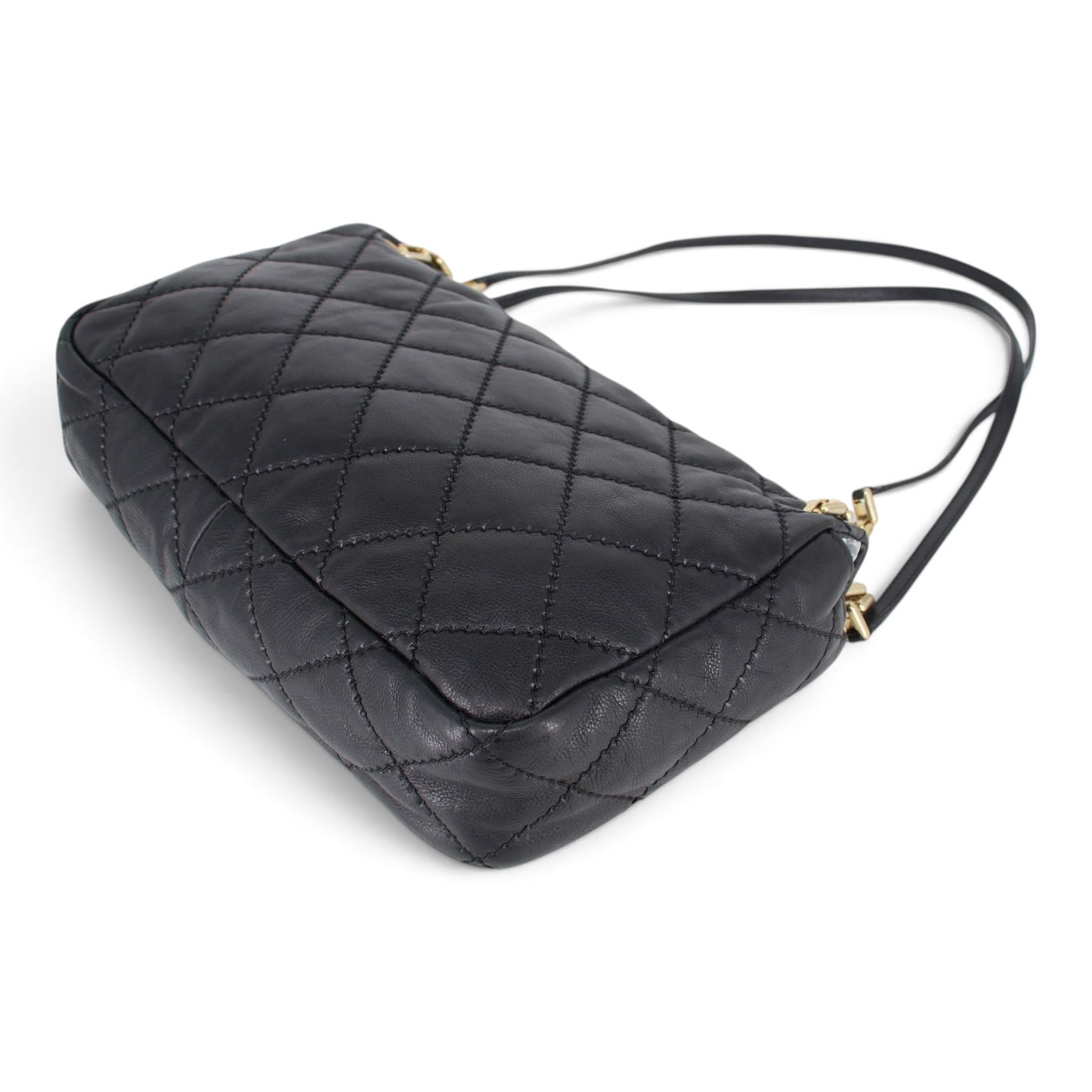 Chanel Wild Stitch Chain Flap schwarz GHW