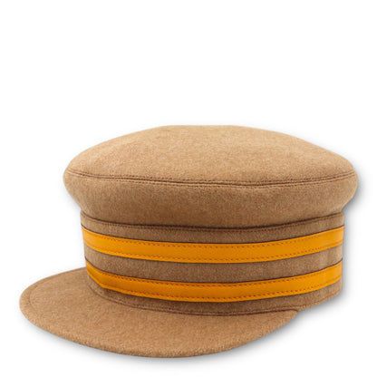 Hermès Saint-Malo Hut camel Gr. 58