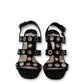 Prada Sandalen Wildleder schwarz Gr. 38