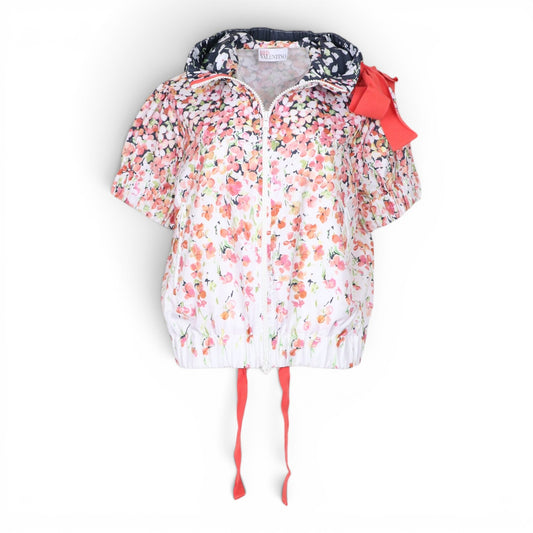 Red Valentino Jacke kurzarm geblümt IT 46 DE 40