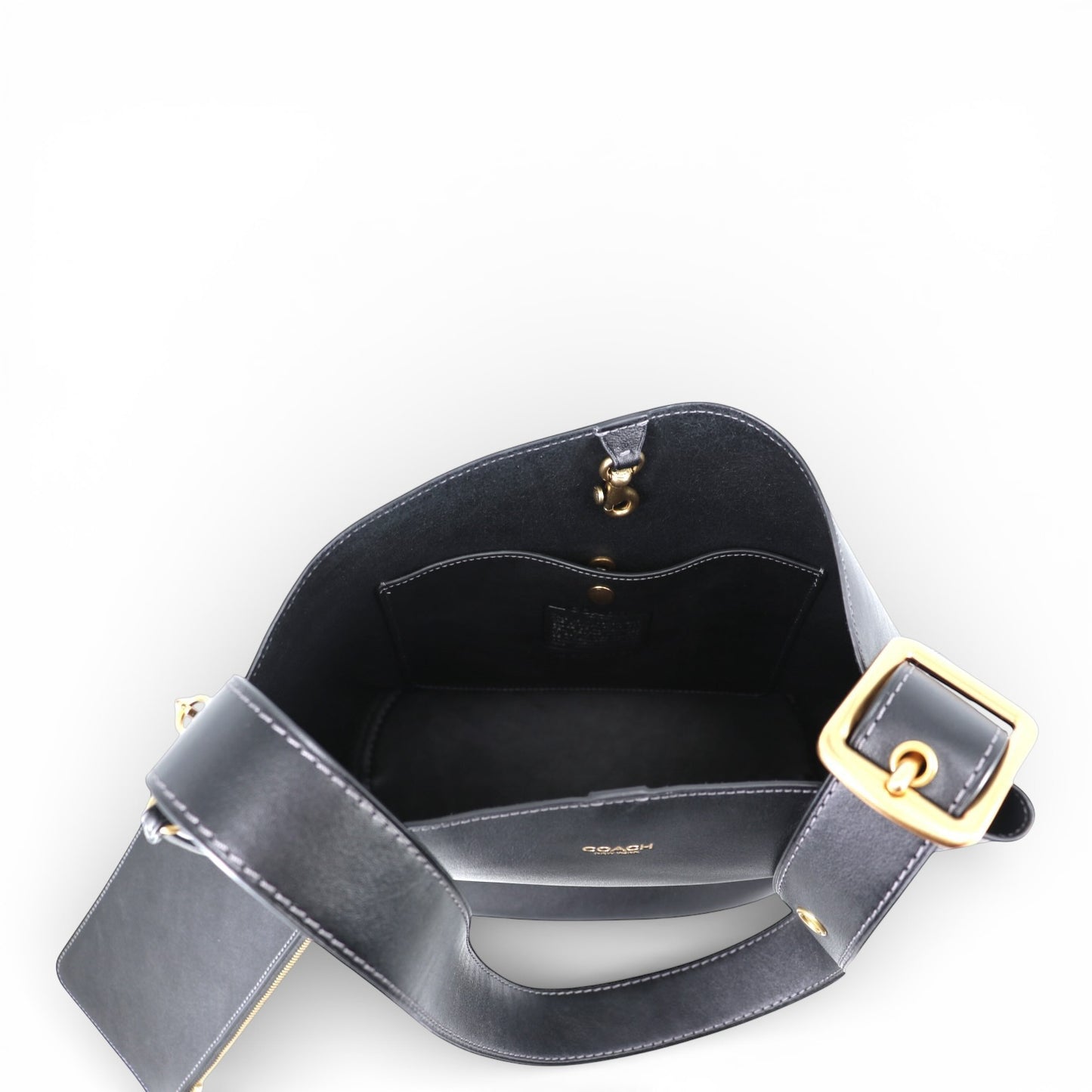 Coach Bleecker Schultertasche schwarz