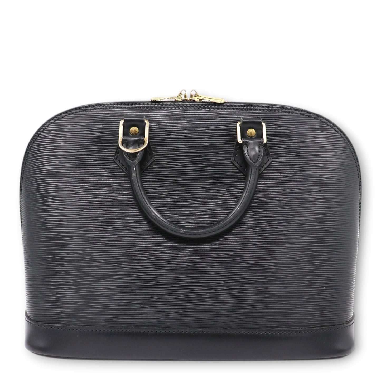 Louis Vuitton Alma PM Epi schwarz mit Schulterriemen