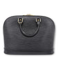 Louis Vuitton Alma PM Epi schwarz mit Schulterriemen