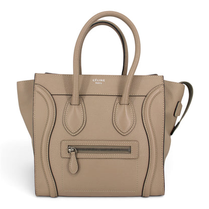 Céline Micro Luggage beige