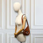 Burberry Small Knight bag Wildleder cognac