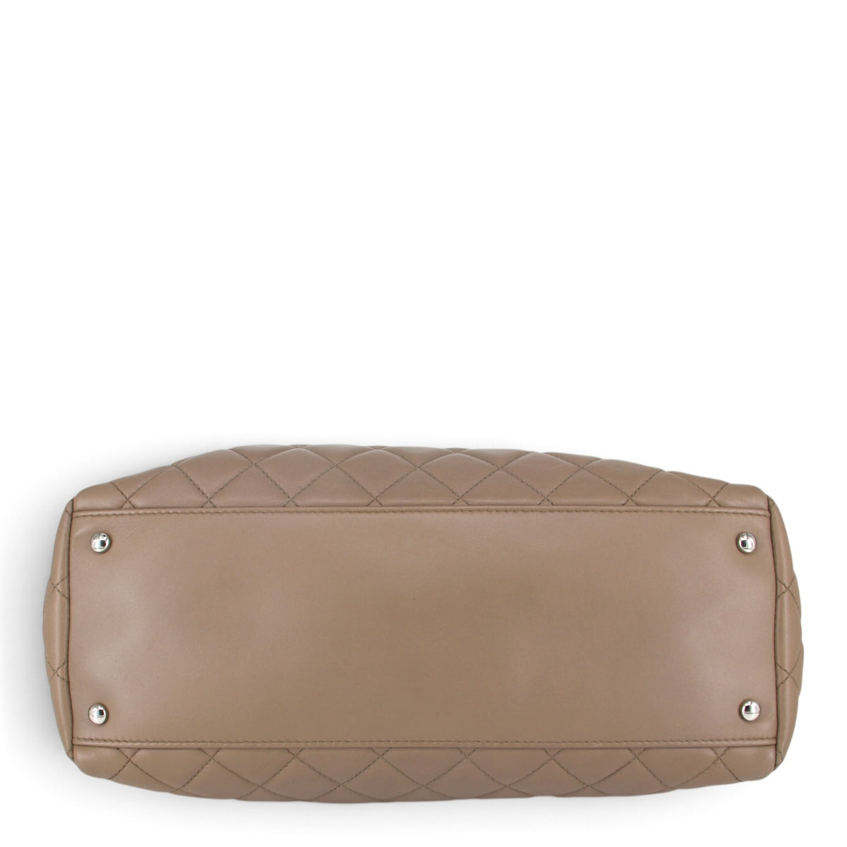 Chanel Shopper CC Matelassé taupe