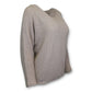 Fabiana Filippi Strickpullover taupe/silber Gr. M
